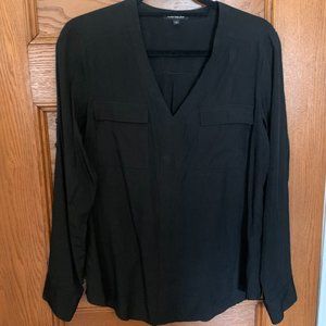 Express Black Blouse